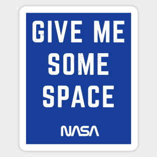 Give me some space - vintage nasa Sticker